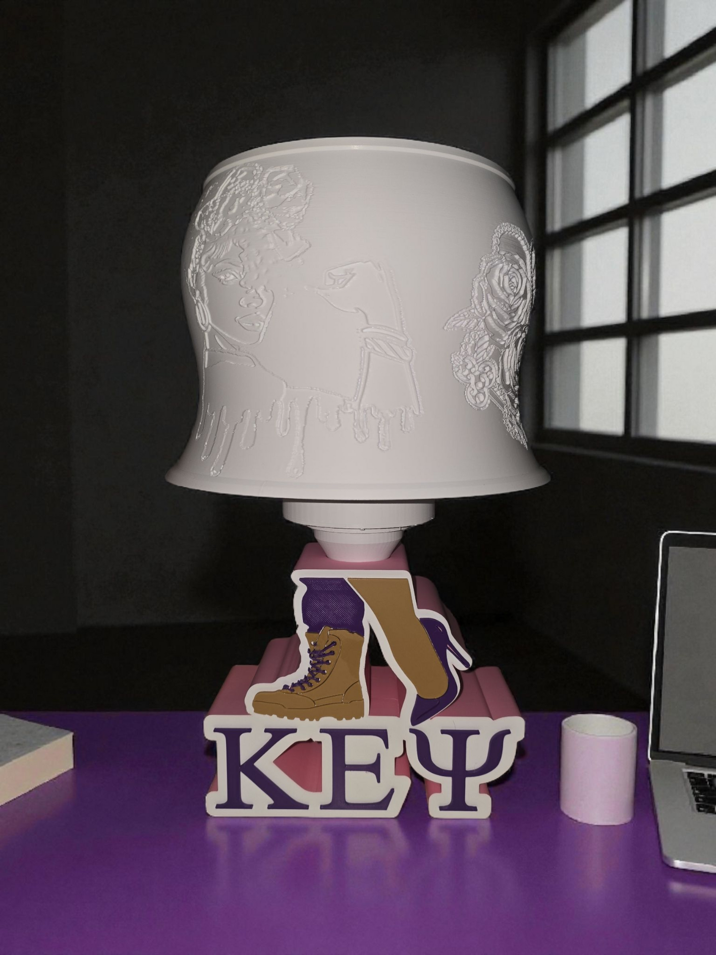 KEΨ Strength & Grace Lamp