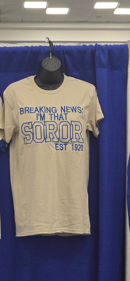 ZPHIB BREAKING NEWS T-SHIRT