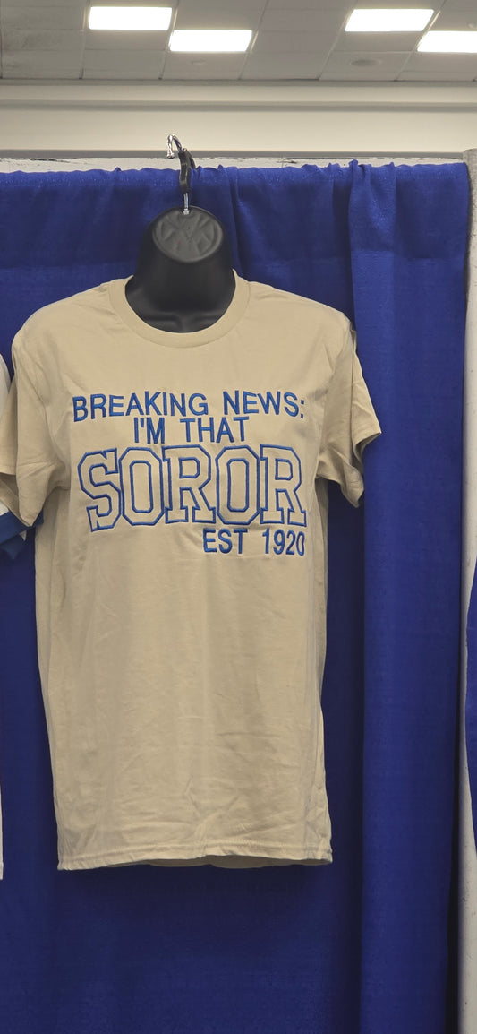 ZPHIB BREAKING NEWS T-SHIRT