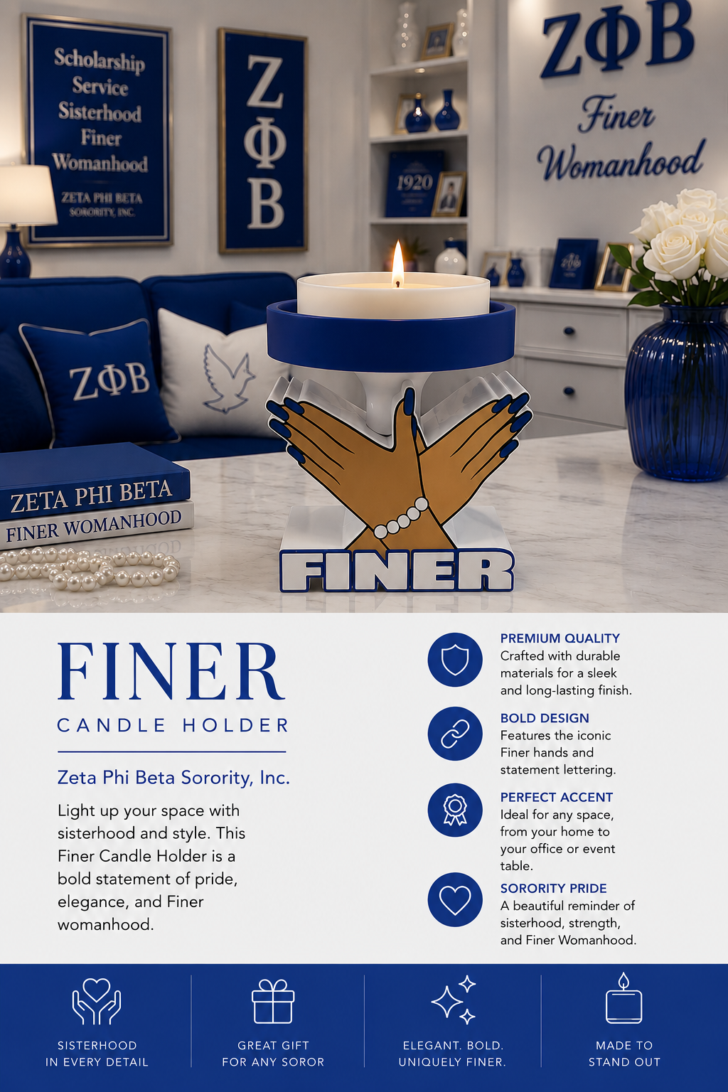 ZPHIB Candle Holder