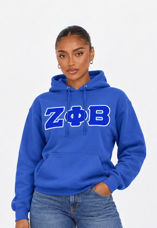 ZETA APPLIQUE HOODIE