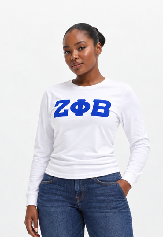 ZETA APPLIQUE LONG SLEEVE