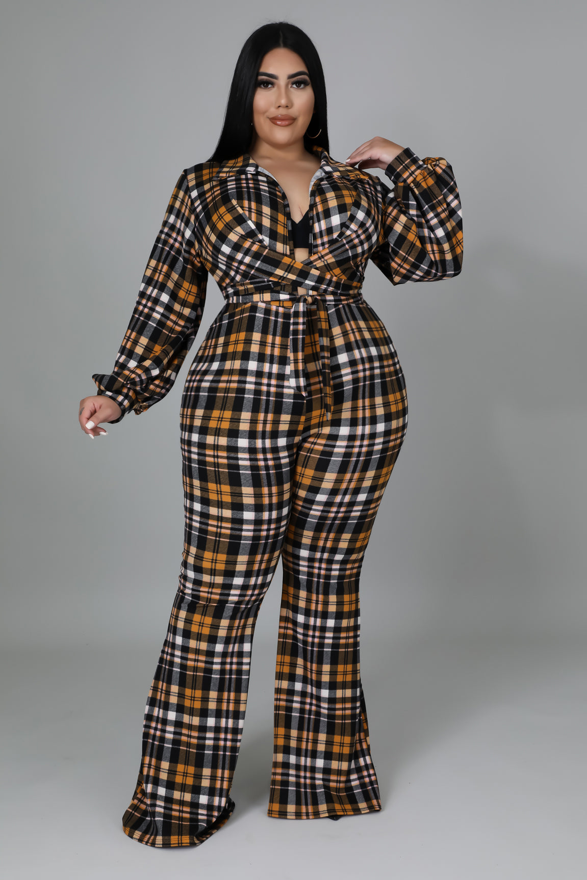 Checkmate Jumpsuit Plus