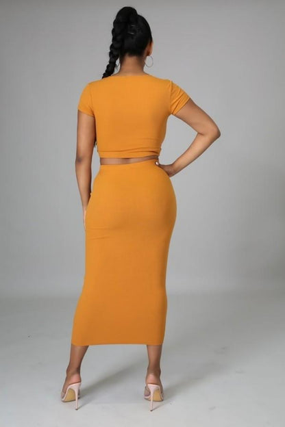 Mama Go Get'em skirt set