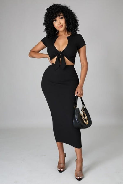 Mama Go Get'em skirt set