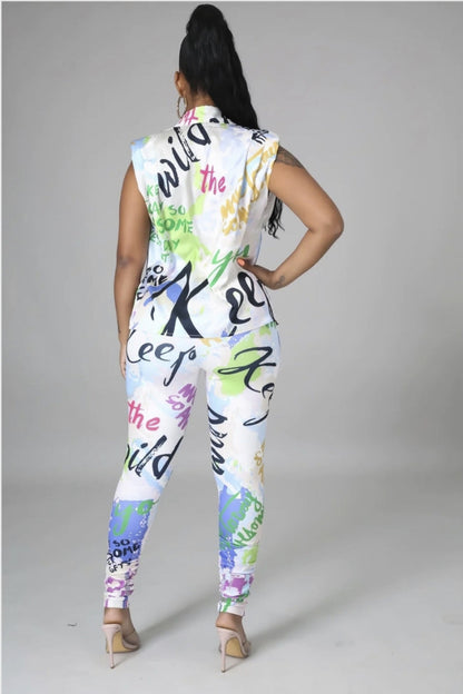 Graffiti Legging Set